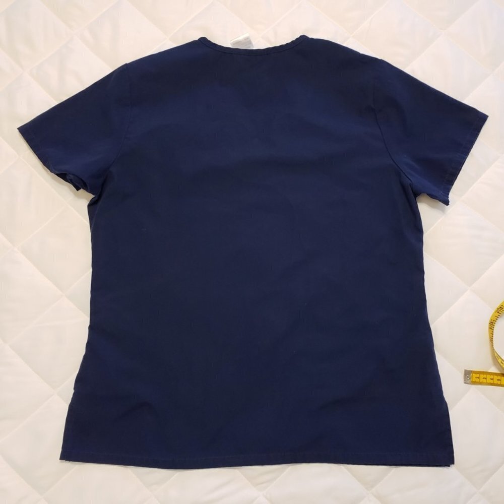 SB Scrub Top Small- Navy Blue - Picture 7 of 7
